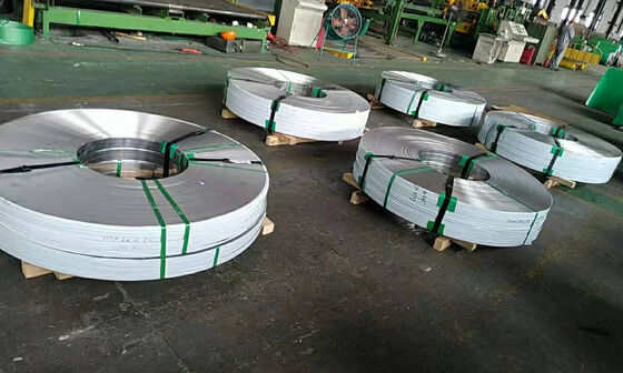 Full Hardness 301 Stainless Steel Strip SUS301 SS Coil 0.1 - 3.0mm Thickness Cold Rolled