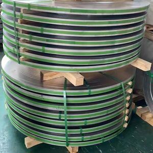 Cold Rolled Polished Surface Stainless Steel Strip Band 0.1 - 3.0mm Thickness for Industrial Applications