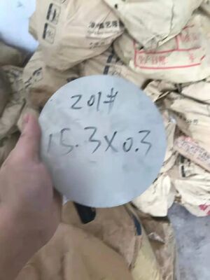 201 Grade Stainless Steel Circle Cold Rolled with BA Surface for Kitchenware and Construction