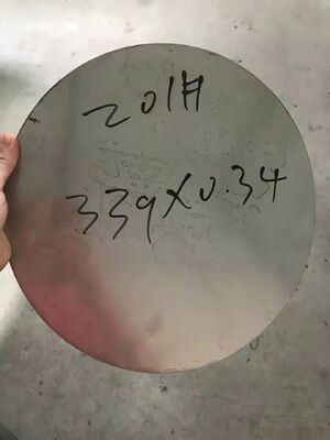BA Mirror Finished Cold Rolled Stainless Steel Disc and Circle with Customized Diameter