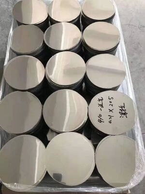 Cold Rolled BA Surface Stainless Steel Circle Disc with Deep Drawing Quality (DDQ) for Kitchenware and Construction