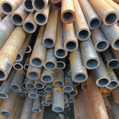 EN10216-3 P355NL1 High Pressure Seamless Carbon Steel Pipe with Black Surface and OD 6-630mm