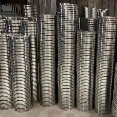 316L Stainless Steel Class 300 ANSI B16.5 Plate Flange Pipe Fitting for High-Temperature Applications