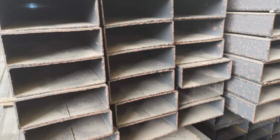 ASTM A500 Black Surface Square Hollow Section Steel Pipe with S355JR Grade for Structural Use
