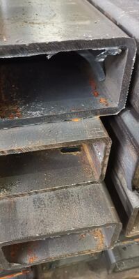 ASTM A500 S275JR Square Steel Pipe with Black Surface Treatment for Structural Applications