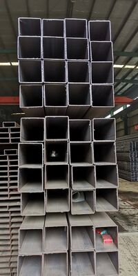 EN10210 EN10219 AS1163 Square Steel Pipe with Black Surface Treatment and 30*30-300*300 Hollow Section