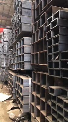 S355JR Black Surface Square Steel Pipe 30*30-300*300 Hollow Welded Steel Pipe