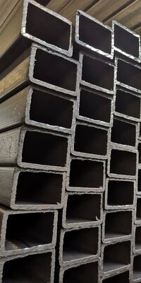 ASTM A500 Square Steel Pipe with Black Surface Treatment in 30*30-300*300 Hollow Section
