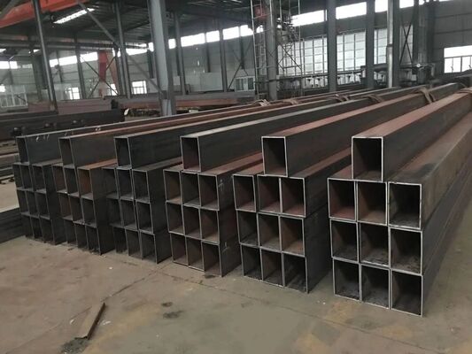 S355J2 Square Steel Pipe with Black Surface and 30*30-300*300 Hollow Section for Structural Applications