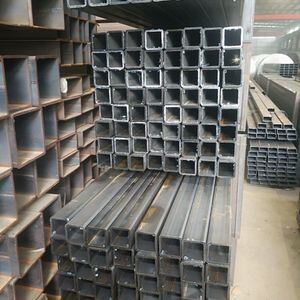 S355JR Carbon Steel Seamless Square Tube with Black Surface Treatment in 30*30-500*500 Sizes