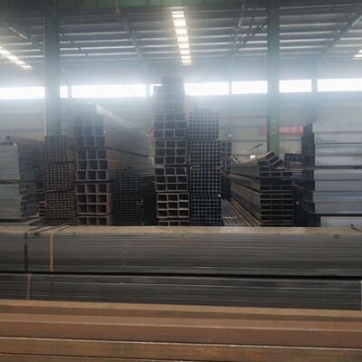 S355JR Carbon Steel Seamless Square Tube with Black Surface Treatment in 30*30-500*500 Sizes