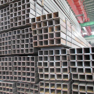Low Carbon Seamless Square Steel Pipe with Black Surface Treatment and 30*30-500*500 Size Range