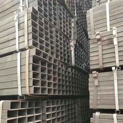 China Black Surface Treatment Seamless Square Steel Pipe 30*30-500*500 for Construction and Machinery