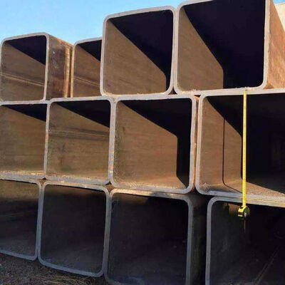 SS400 S355J2 Low Carbon Black Surface Treatment Square Steel Tube 30*30-500*500 Rectangular Hollow Tube