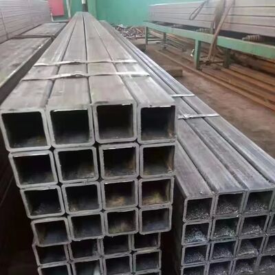 SS400 S355J2 Low Carbon Black Surface Treatment Square Steel Tube 30*30-500*500 Rectangular Hollow Tube
