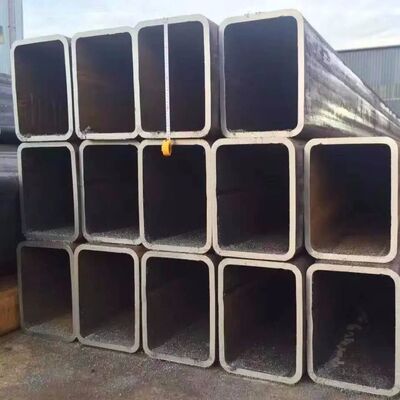 Black Surface Treatment Square Steel Tube 30*30-500*500 Size Range for Pipeline Transport