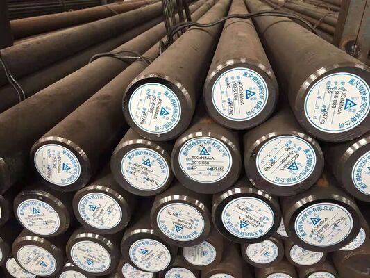 SAE4340 Quenching and Tempering Forged Steel Round Bar with Polished Surface