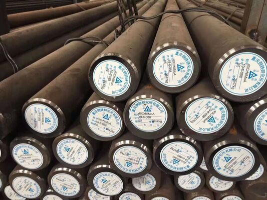 SAE4340 Quenching and Tempering Forged Steel Round Bar with Polished Surface