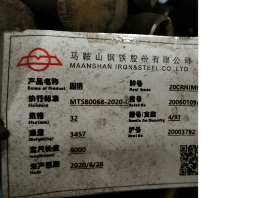 20CrNiMoA Alloy Steel Round Bar with Polished Surface and OD 6-630mm for Structural Applications