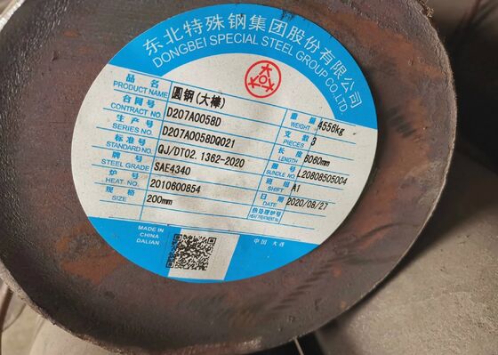 Polished Surface AISI 4340 Alloy Steel Round Bar with High Tensile Strength for Mold Steel Applications