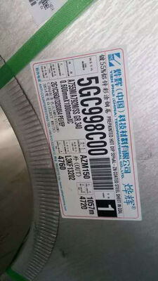 Electrolytically Galvanized DC01 (ST12) Steel Sheet for Container Plate Applications