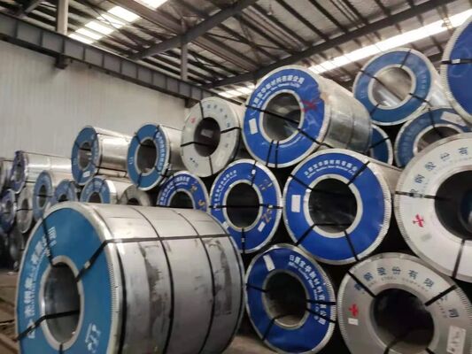 Cold Rolled Electro Galvanized Steel Coil with 20/20G/M² Coating Anti-fingerprint Surface and 0.4mm-1.2mm Thickness