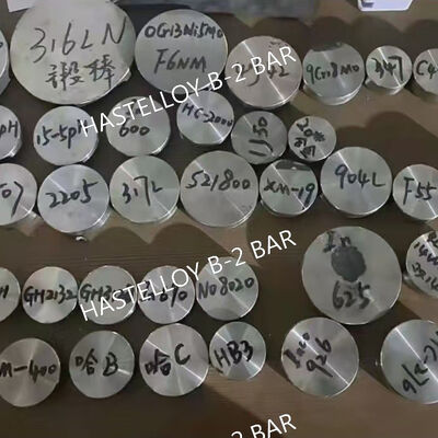 ASTM Standard Hastelloy B-2 Round Bar High Purity Nickel Alloy Round Rod with Custom Lengths