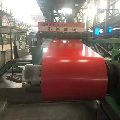 AZ150 Coated Prepainted Galvanized Steel PPGI Coil for Corrugated Roofing in 1220*2440mm Specification