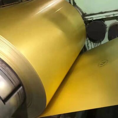 Prepainted Galvanized Steel Coil 0.12mm - 1.6mm Thickness Cold Rolled for Construction Applications