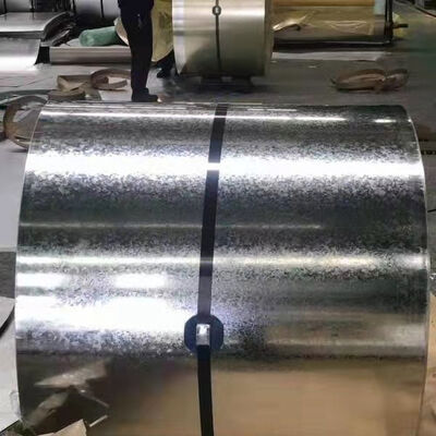 Anti-Fingerprint Surface Galvanized Steel Coil with 0.3 - 2.5mm Thickness for Container Plate Application