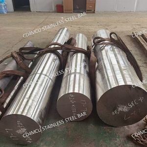 CD4MCU Super Stainless Steel Round Bar Hot Rolled Nickel Alloy Bar Diameter 10-350mm