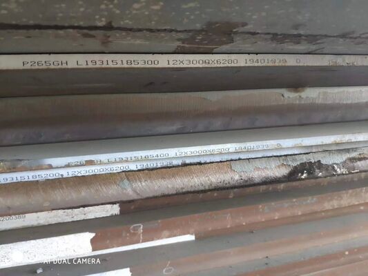 P265GH Hot Rolled Steel Plate EN10028-2 for Boiler and Pressure Vessel Applications