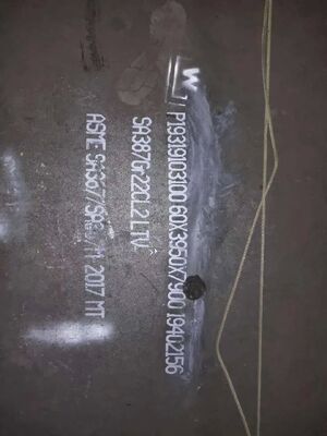 Hot Rolled ASME SA387 Gr. 22 Cl2 Steel Plate for Boiler and Pressure Vessel with 6mm to 300mm Thickness