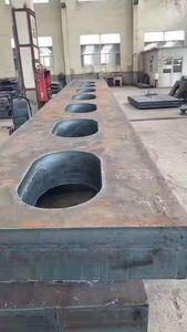 EN10025 Standard Hot Rolled S275JR S355JR S355J0 SS400 Structural Steel Plate Cutting to Circle