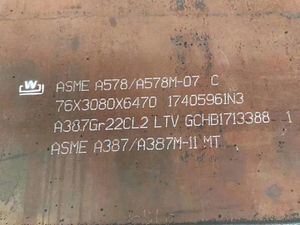 12mm Thick ASTM A572 Gr 50 Hot Rolled Steel Plate for Boiler and Pressure Vessel Applications
