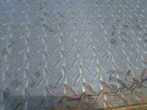 A36 Steel Grade Hot Rolled Diamond Plate with 2.0mm-12mm Thickness for Construction and Industrial Use