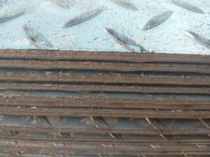 ASTM A36 Hot Rolled Checkered Plate with 2.0mm-12mm Thickness for Construction and Industrial Use