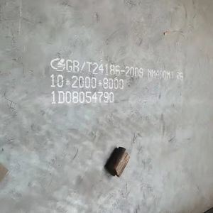 Hot Rolled Wear Resistant Steel Plate NM400 NM450 NM500 in Size 2000*8000mm for Heavy Industrial Use