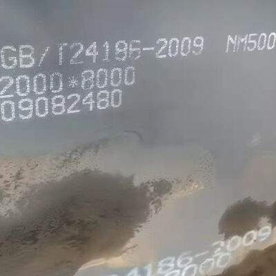 Hot Rolled Wear Resistant Steel Plate NM400 NM450 NM500 in Size 2000*8000mm for Heavy Industrial Use