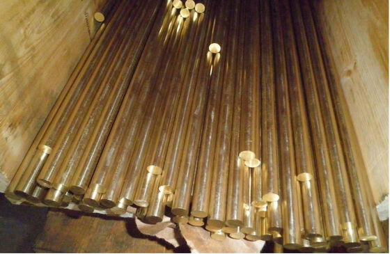 HPb59-1 Cuzn40Pb1 C67820 6mm Diameter Brass Round Bar ASTM Standard Copper Alloy Rod