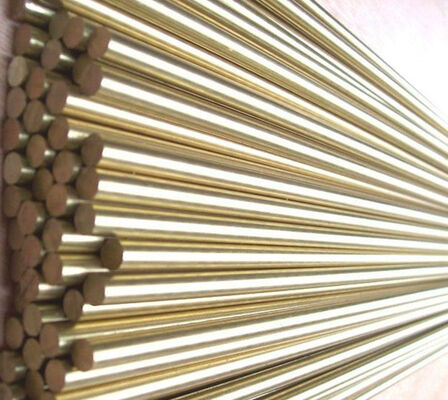 ASTM Standard C1100 Grade Copper Round Bar with 3-320mm Diameter Brass Round Bar for Industrial Use