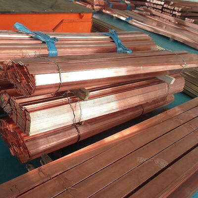 ASTM B152 C1100 Alloy Red Copper Round Bar with 6-300mm Diameter for Industrial Applications