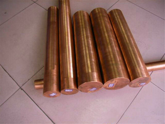 ASTM B152 C1100 Alloy Red Copper Round Bar with 6-300mm Diameter for Industrial Applications
