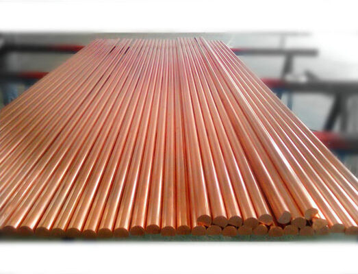 ASTM B152 C1100 Alloy Red Copper Round Bar with 6-300mm Diameter for Industrial Applications