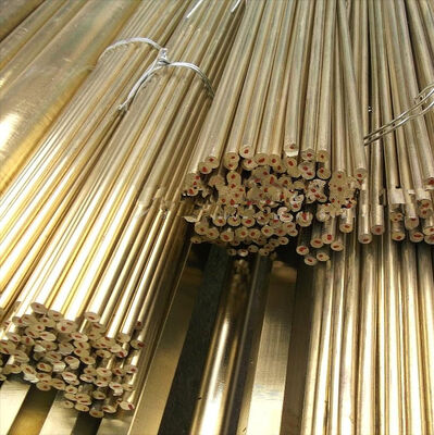 ASTM Standard C1100 Grade Copper Rod with 3-320mm Diameter Brass Rod for Industrial Applications