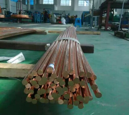 CuZn37 C2720 Brass Copper Rod and Ring ASTM Standard with OD 6-300mm