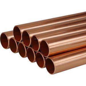 ASTM UNS C10100 Oxygen Free Red Copper Seamless Tube for High Conductivity Applications
