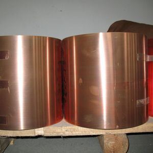 ASTM Standard 0.1mm Thickness Non-alloy Red Copper Roll High Purity Copper Strip