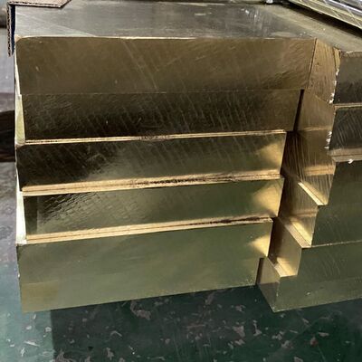 Fadeless Polished Brass Flat Bar with Anodizing Surface and 10mm Diameter Metal Rod