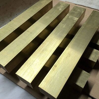 Fadeless Polished Brass Flat Bar with Anodizing Surface and 10mm Diameter Metal Rod